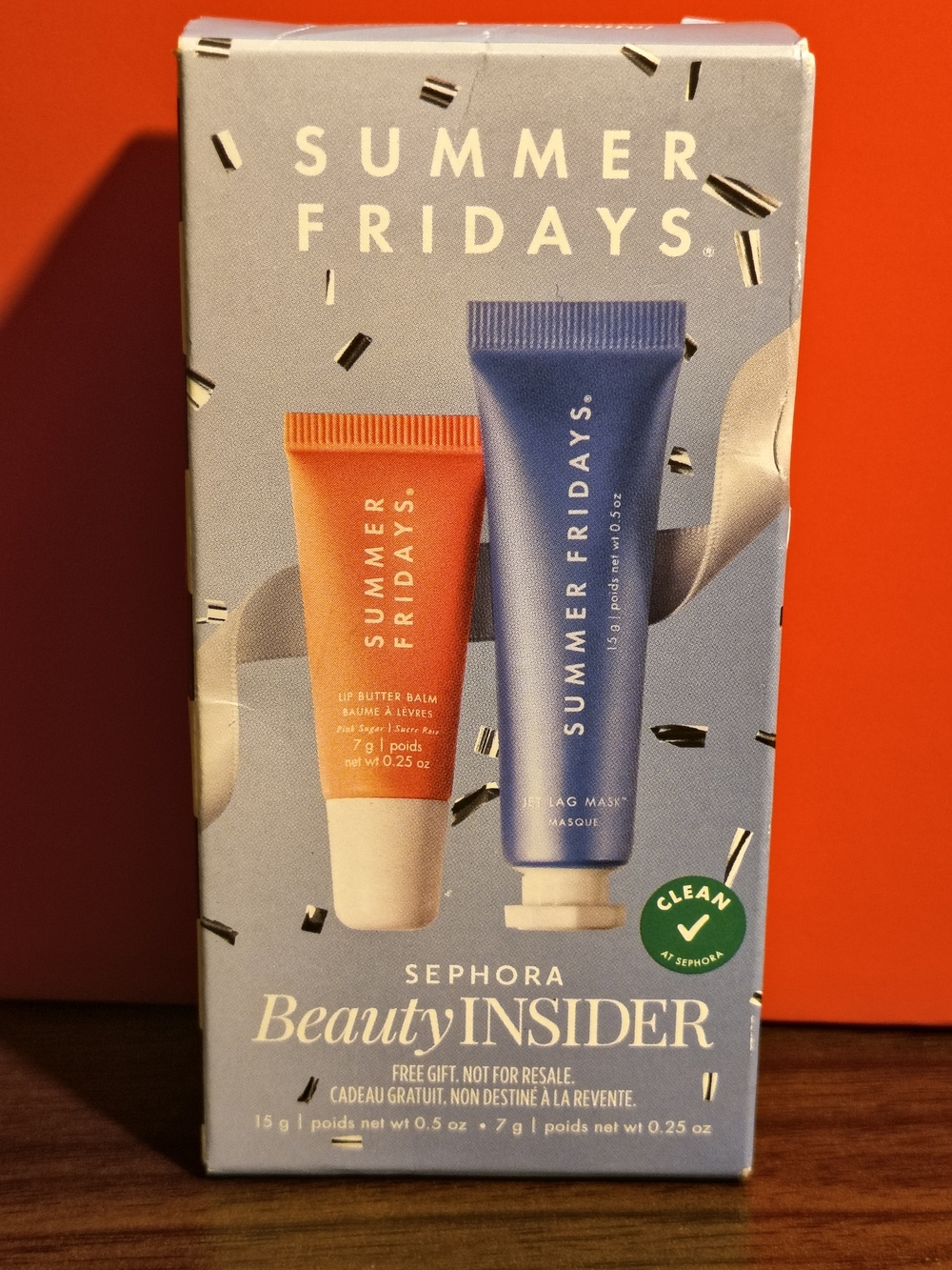 Summer Fridays Orange Lip Butter & Blue Jet Lag Mask Duo